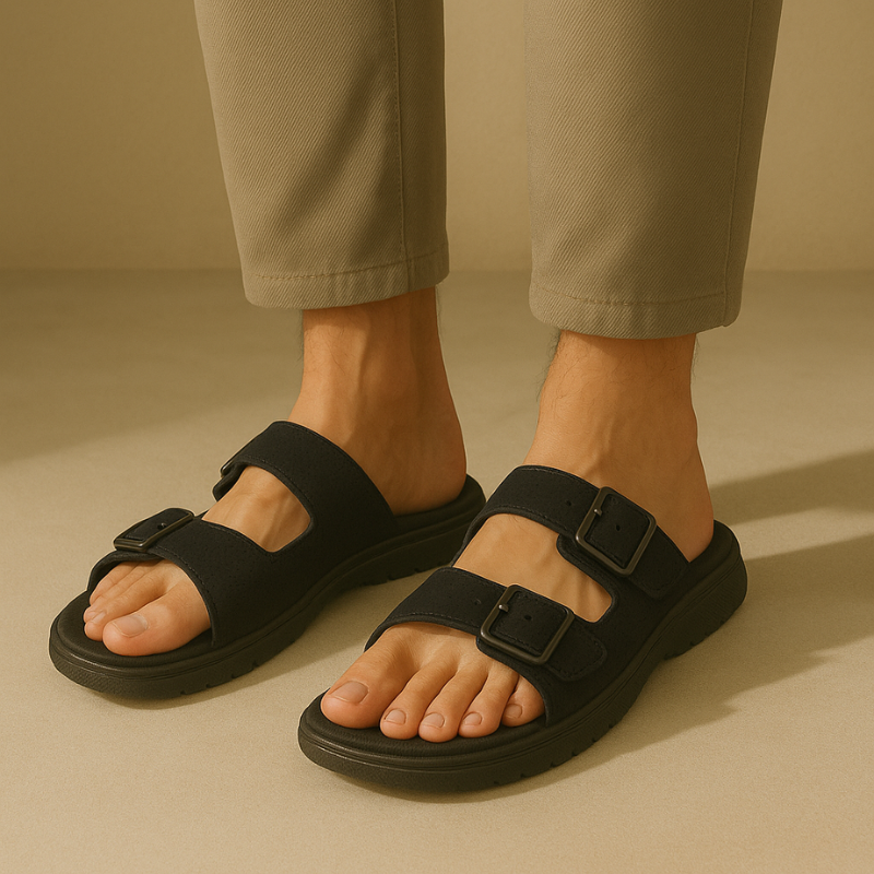 Sandali estivi unisex con soletta in memory foam clinica - Elimina dolori e gonfiori ai piedi