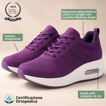 RePosture - Scarpe ortopediche con suola MemoryFoam Fresh