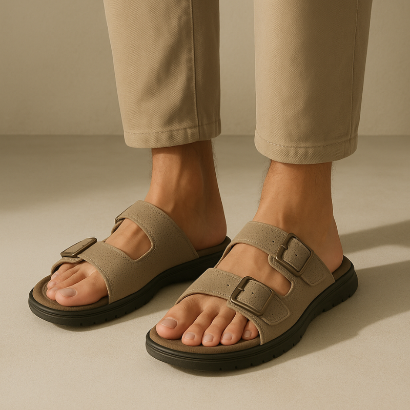 Sandali estivi unisex con soletta in memory foam clinica - Elimina dolori e gonfiori ai piedi
